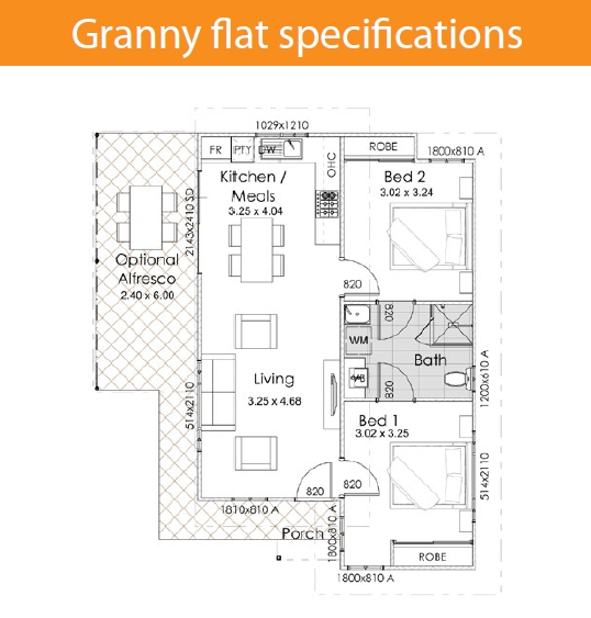 testimonial bassendean 2x1 villa floorplan granny flat
